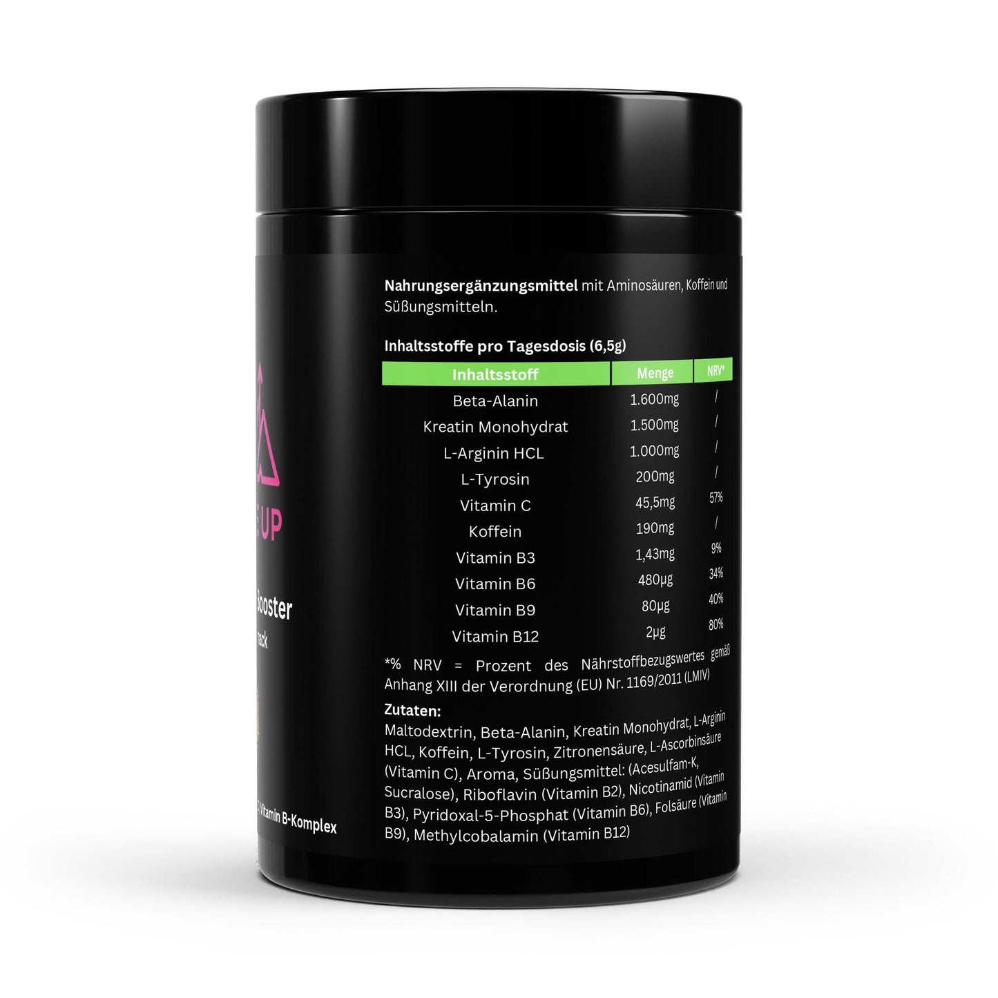 Pre-Workout Booster Apfel - 520g - Thrive Up Sports and Diet Nutrition