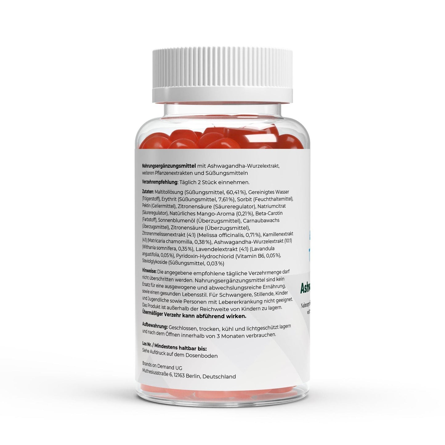 Ashwagandha + Vitamin B6 Gummies - 60 Stk. - Thrive Up Sports and Diet Nutrition