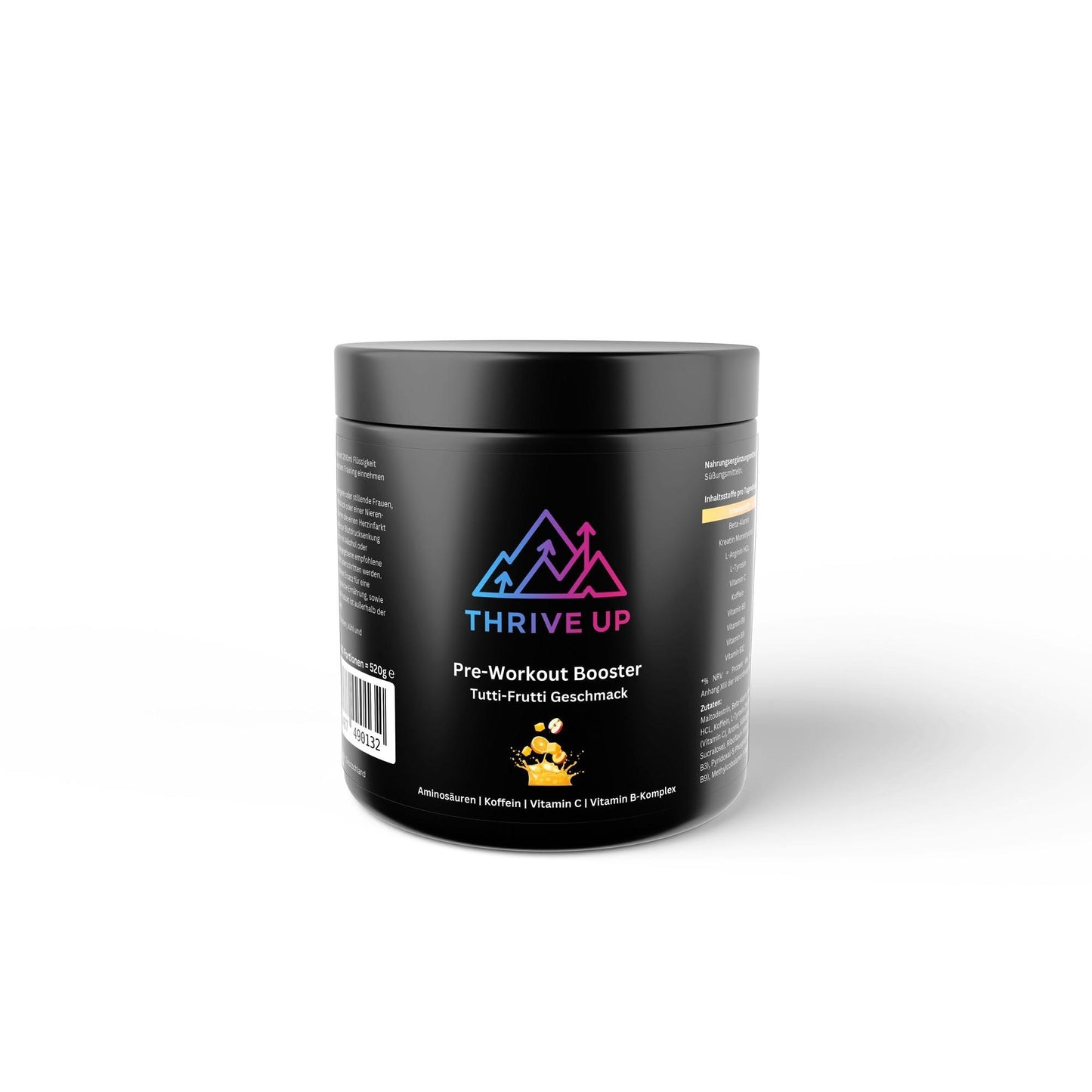 Pre-Workout Booster Tutti Frutti - 520g - Thrive Up Sports and Diet Nutrition
