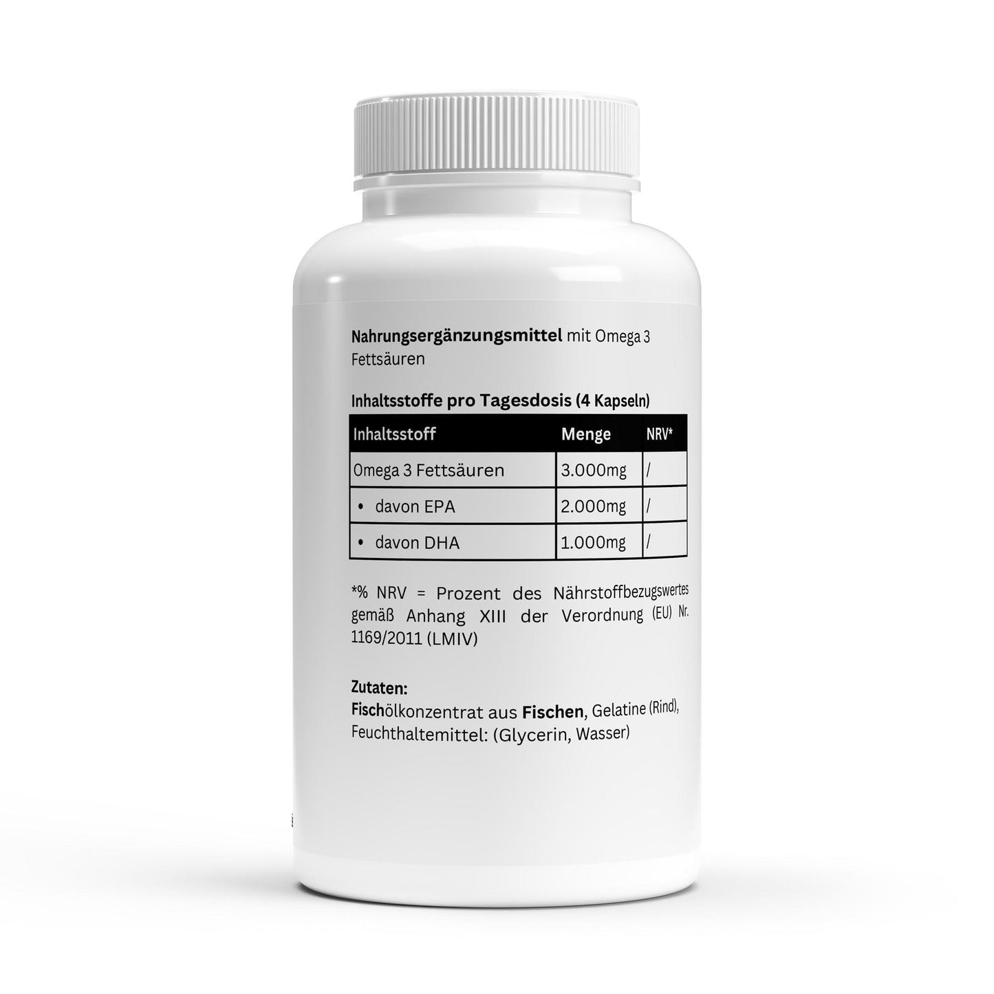 Omega 3 Triglyceride - 120 Softgels - Thrive Up Sports and Diet Nutrition