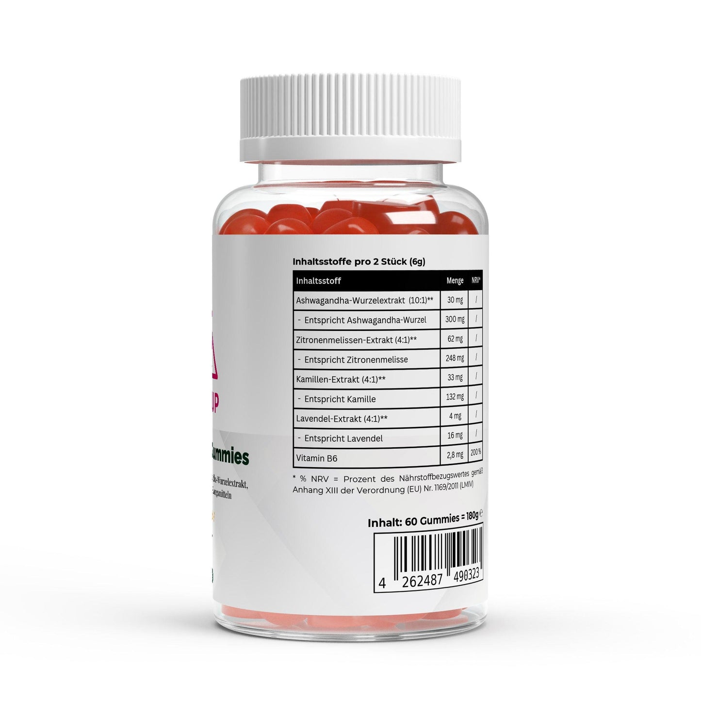 Ashwagandha + Vitamin B6 Gummies - 60 Stk. - Thrive Up Sports and Diet Nutrition