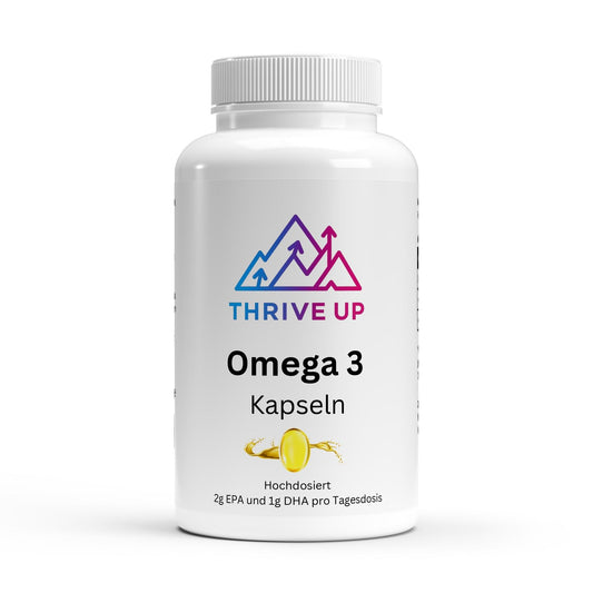 Omega 3 Triglyceride - 120 Softgels - Thrive Up Sports and Diet Nutrition