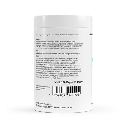 Multi Vitamin und Mineral Komplex - 120 Softgels - Thrive Up Sports and Diet Nutrition