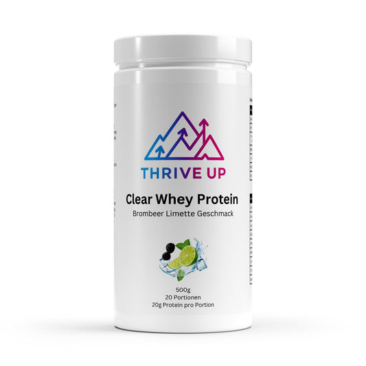 Clear Whey Protein Brombeere-Limette - 500g - Thrive Up Sports and Diet Nutrition