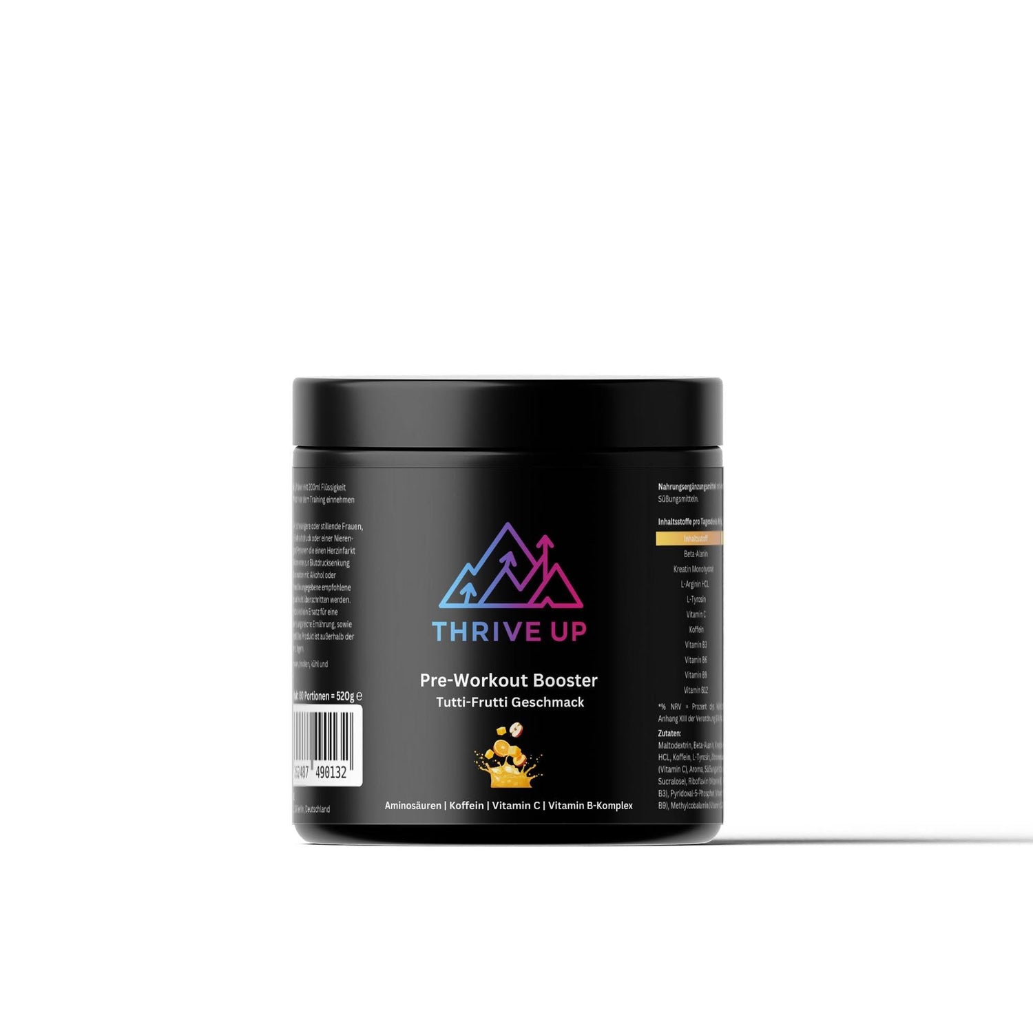 Pre-Workout Booster Tutti Frutti - 520g - Thrive Up Sports and Diet Nutrition